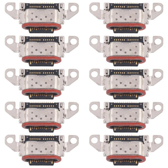 For Motorola Moto Razr 50 5G 10pcs Original Charging Port Connector