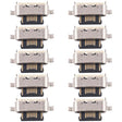 For Motorola Moto G9 10pcs Original Charging Port Connector - Others by PMc TechLife | Online Shopping South Africa | PMc TechLife | Buy Now Pay Later Mobicred