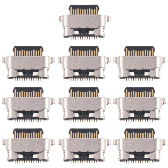 For Motorola Moto G9 Plus 10pcs Original Charging Port Connector