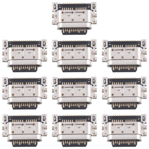 For Motorola Moto G200 10pcs Original Charging Port Connector