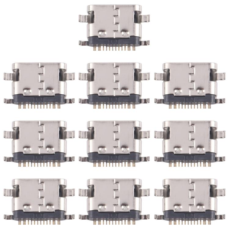 10pcs Original 12 Pin Charging Port Connector, Model:Middle Pin Position