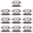 10pcs Original 12 Pin Charging Port Connector, Model:Middle Pin Position - Single Tail Connector by PMc TechLife | Online Shopping South Africa | PMc TechLife | Buy Now Pay Later Mobicred