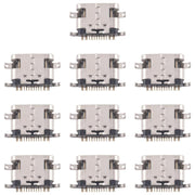 10pcs Original 12 Pin Charging Port Connector, Model:Upper Corner