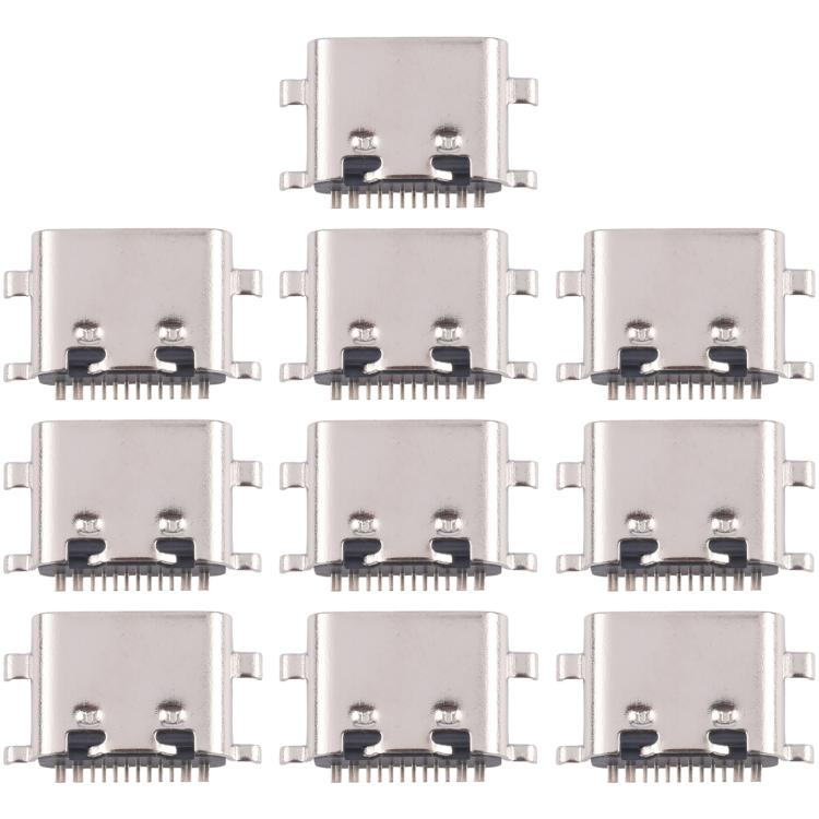 10pcs Original 12 Pin Charging Port Connector, Model:Four Pins Lower