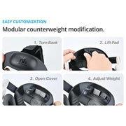 BOBOVR E3 For Meta Quest 3S / Quest 3 VR Ergonomic Head Strap