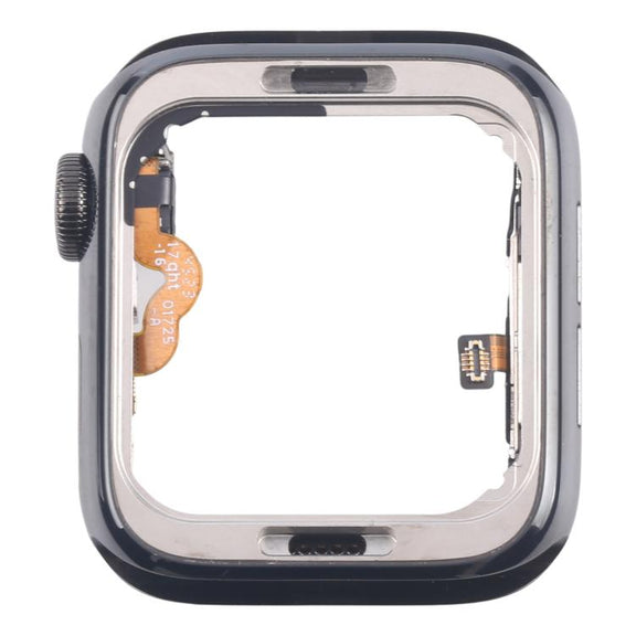 For Apple Watch Series 5 40mm LTE Graphite Steel Middle Frame Bezel Plate with Crown Spin Axis Flex Cable