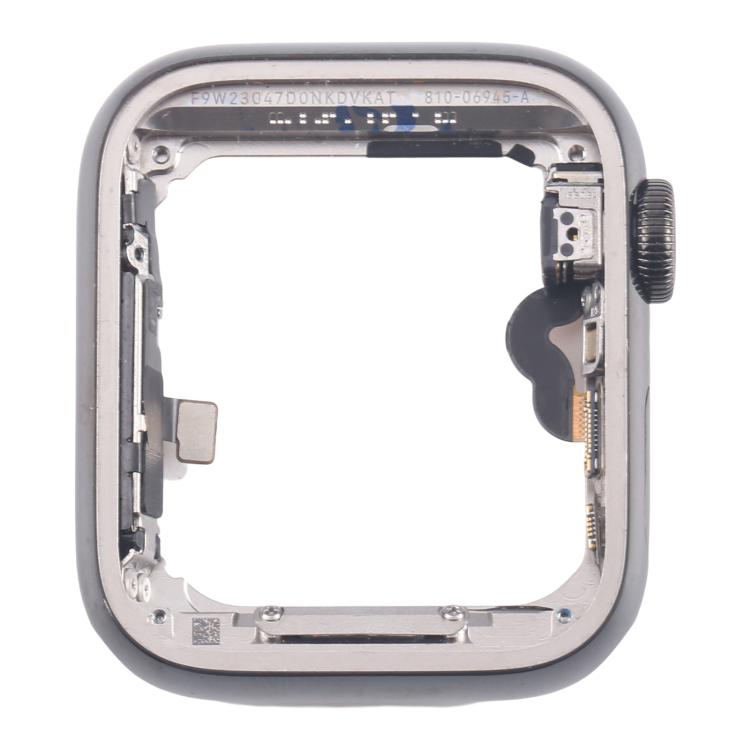 For Apple Watch Series 5 40mm LTE Graphite Steel Middle Frame Bezel Plate with Crown Spin Axis Flex Cable