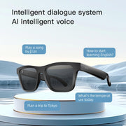 E10 Pro Smart Audio Bluetooth Glasses, Style: AI Translation(Transparent)