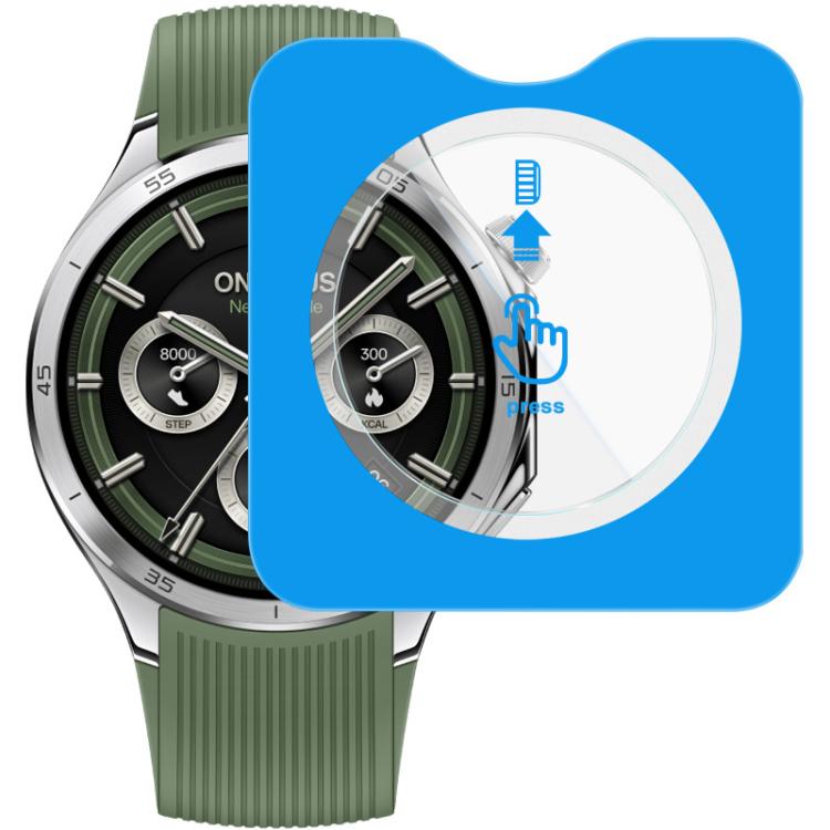 For OnePlus Watch 3 imak Tempered Glass Watch Film, Self-positioning Version