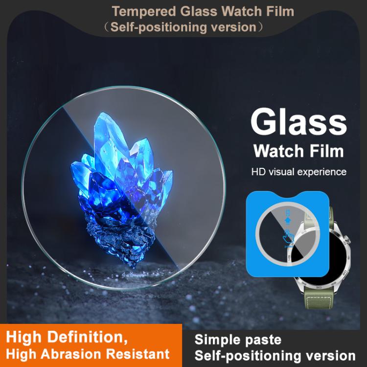 For OnePlus Watch 3 imak Tempered Glass Watch Film, Self-positioning Version