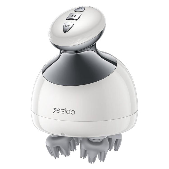 Yesido MG12 IPX7 Water-resistant Intelligent Head Massager Care Instrument(White)