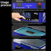 Mechanic Gan-03 Abag 8-inch Airbag Laminating Machine, Plug:EU Plug