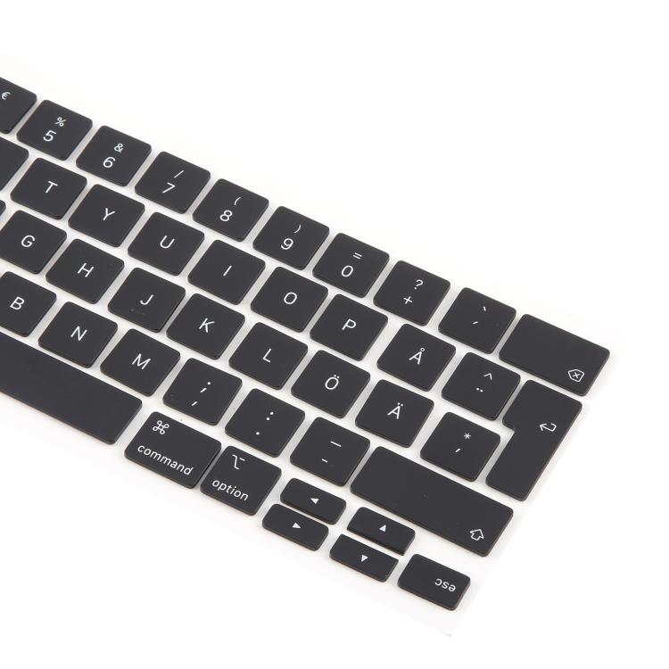 For MacBook A2251 A2289 A2238 A2338 UK Big Enter Version Keycaps, Language:Sweden