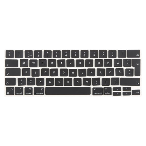 For MacBook A2251 A2289 A2238 A2338 UK Big Enter Version Keycaps, Language:Sweden