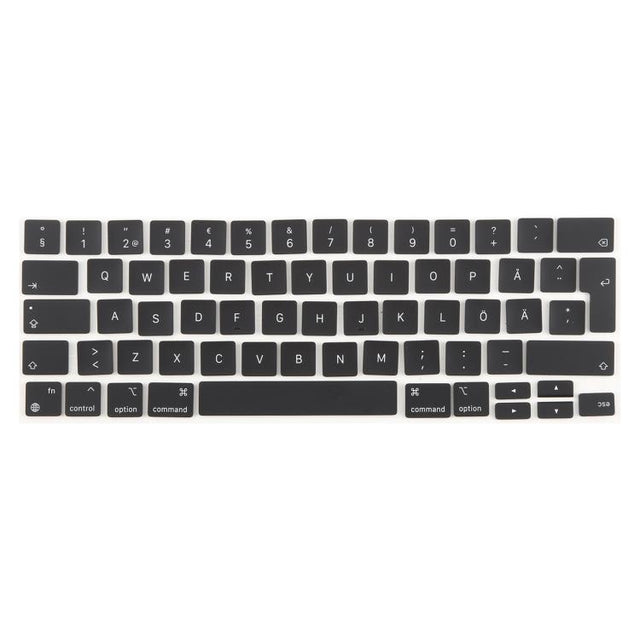 For MacBook A2251 A2289 A2238 A2338 UK Big Enter Version Keycaps, Language:Sweden