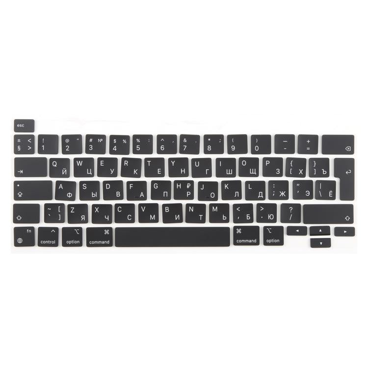 For MacBook A2251 A2289 A2238 A2338 UK Big Enter Version Keycaps, Language:Russian