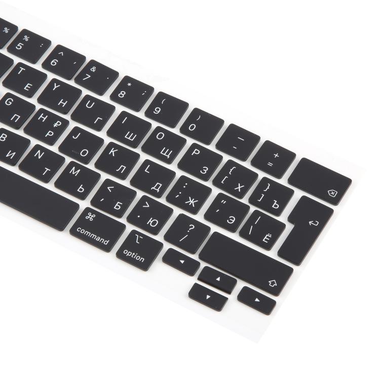 For MacBook A2251 A2289 A2238 A2338 UK Big Enter Version Keycaps, Language:Russian