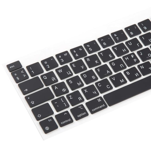 For MacBook A2251 A2289 A2238 A2338 UK Big Enter Version Keycaps, Language:Russian