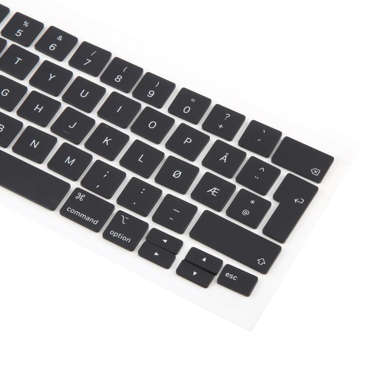 For MacBook A2251 A2289 A2238 A2338 UK Big Enter Version Keycaps, Language:Norway