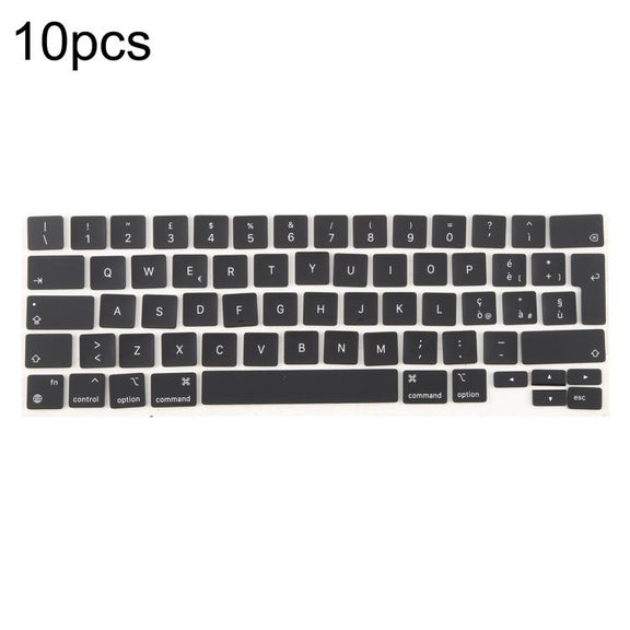 For MacBook A2251 A2289 A2238 A2338 10pcs UK Big Enter Version Keycaps, Language:Italy