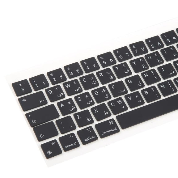 For MacBook A2251 A2289 A2238 A2338 10pcs UK Big Enter Version Keycaps, Language:Arabic
