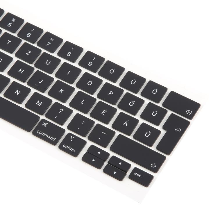 For MacBook A2251 A2289 A2238 A2338 10pcs UK Big Enter Version Keycaps, Language:Hungary
