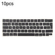 For MacBook A2251 A2289 A2238 A2338 10pcs UK Big Enter Version Keycaps, Language:English - Keyboard by PMc TechLife | Online Shopping South Africa | PMc TechLife | Buy Now Pay Later Mobicred
