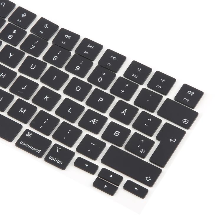 For MacBook A2681 A2941  A3113  A3114 UK Big Enter Version Keycaps, Language:Denmark