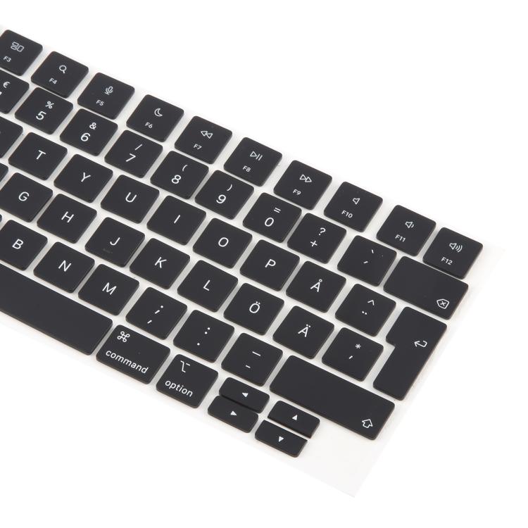 For MacBook A2681 A2941  A3113  A3114 UK Big Enter Version Keycaps, Language:Sweden
