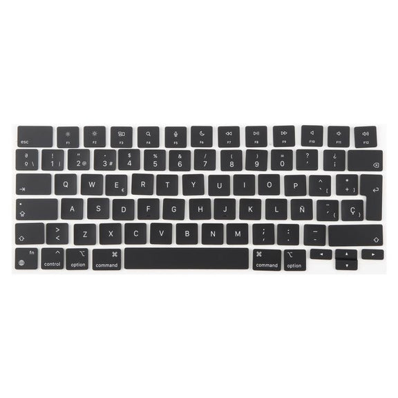 For MacBook A2681 A2941  A3113  A3114 UK Big Enter Version Keycaps, Language:Spain