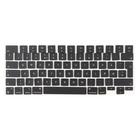 For MacBook A2681 A2941  A3113  A3114 UK Big Enter Version Keycaps, Language:Norway