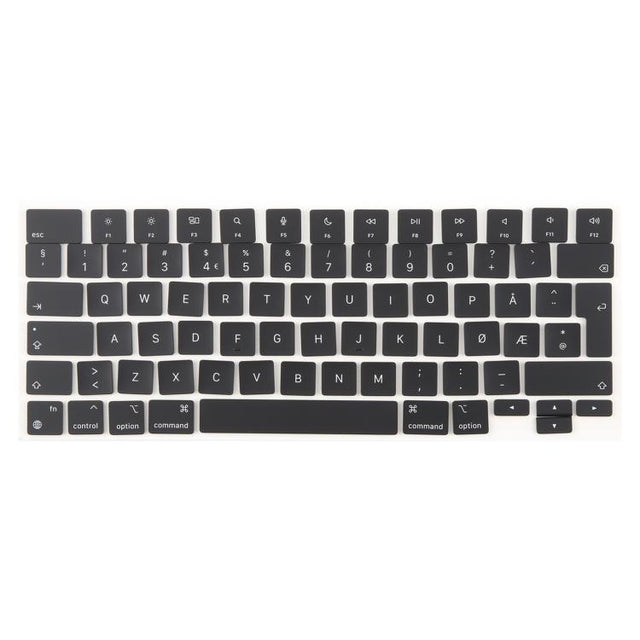 For MacBook A2681 A2941  A3113  A3114 UK Big Enter Version Keycaps, Language:Norway