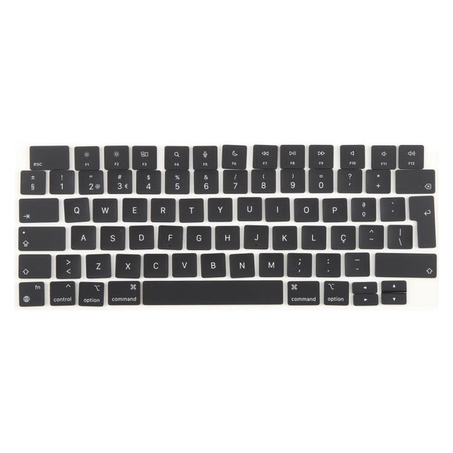 For MacBook A2681 A2941  A3113  A3114 UK Big Enter Version Keycaps, Language:Portugal