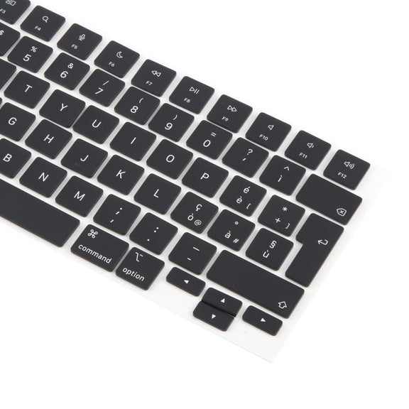For MacBook A2681 A2941 A3113  A3114 10pcs UK Big Enter Version Keycaps, Language:Italy