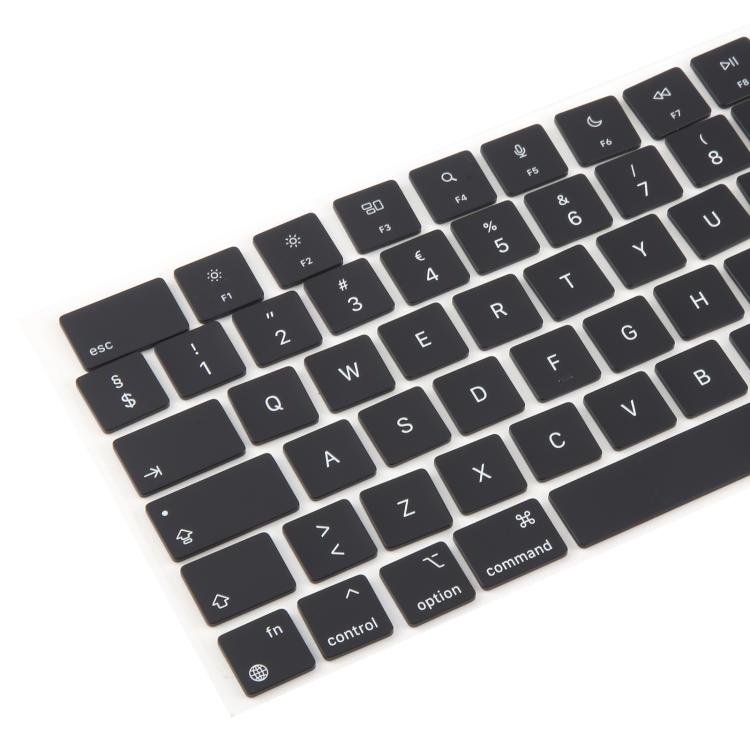 For MacBook A2681 A2941 A3113  A3114 10pcs UK Big Enter Version Keycaps, Language:Denmark