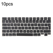 For MacBook A2681 A2941 A3113  A3114 10pcs UK Big Enter Version Keycaps, Language:Norway