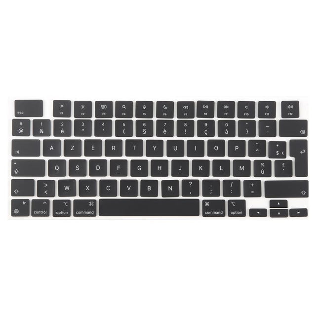 For MacBook A2442 A2485 A2779 A2780 A2991 A2992 A2918 UK Big Enter Version Keycaps, Language:French