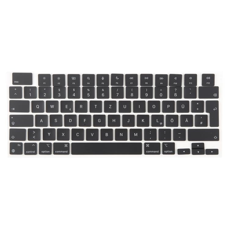 For MacBook A2442 A2485 A2779 A2780 A2991 A2992 A2918 UK Big Enter Version Keycaps, Language:German