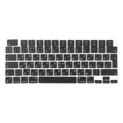 For MacBook A2442 A2485 A2779 A2780 A2991 A2992 A2918 UK Big Enter Version Keycaps, Language:Russian