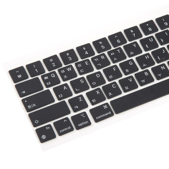 For MacBook A2251 A2289 A2238 A2338 10pcs US Small Enter Version Keycaps, Language:Korean