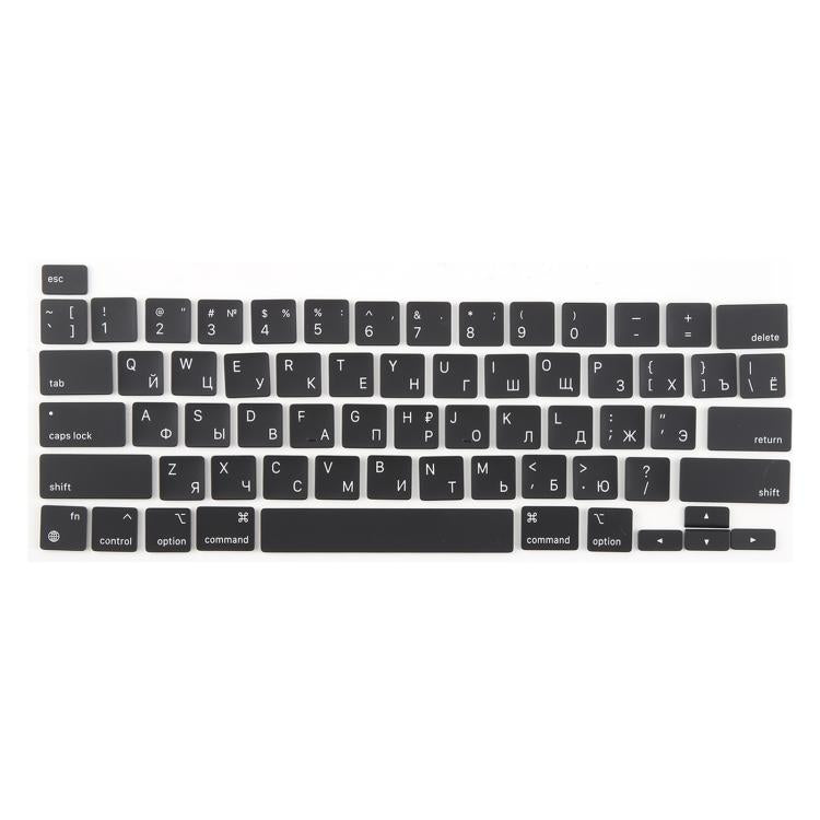 For MacBook A2251 A2289 A2238 A2338 US Small Enter Version Keycaps, Language:Russian