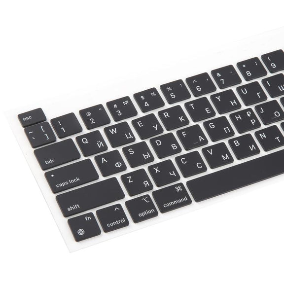 For MacBook A2251 A2289 A2238 A2338 US Small Enter Version Keycaps, Language:Russian