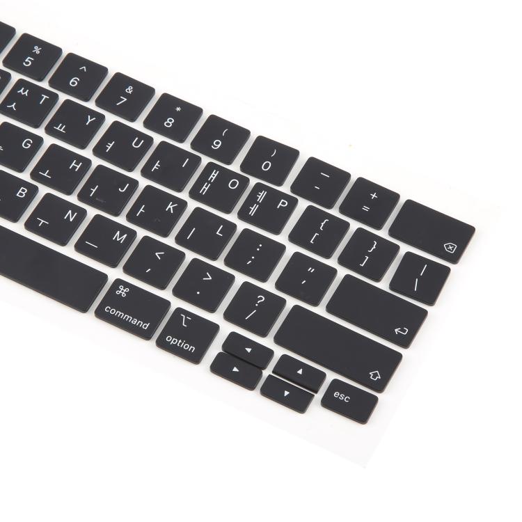 For MacBook A2251 A2289 A2238 A2338 US Small Enter Version Keycaps, Language:Korean