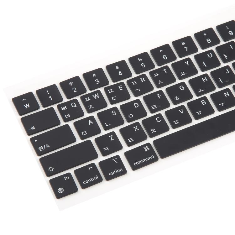 For MacBook A2251 A2289 A2238 A2338 US Small Enter Version Keycaps, Language:Korean