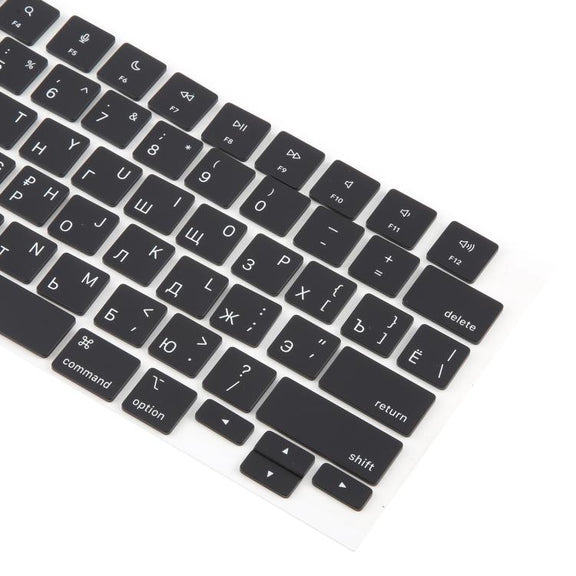 For MacBook A2681 A2941 A3113 A3114 US Small Enter Version Keycaps, Language:Russian