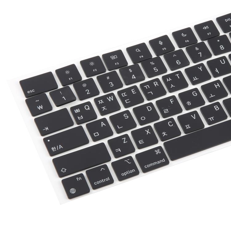 For MacBook A2681 A2941 A3113 A3114 US Small Enter Version Keycaps, Language:Korean