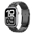 For Apple Watch 42mm / 41mm / 40mm / 38mm T-shaped Turtle Buckle Detachable Titanium Watch Band(Black) - free shipping - PMc TechLife - Order now!