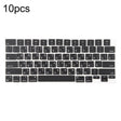 For MacBook A2681 A2941 A3113 A3114 10pcs US Small Enter Version Keycaps, Language:Russian - Keyboard by PMc TechLife | Online Shopping South Africa | PMc TechLife | Buy Now Pay Later Mobicred