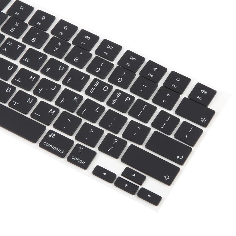 For MacBook A2681 A2941 A3113 A3114 10pcs US Small Enter Version Keycaps, Language:Korean