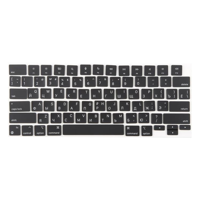 For MacBook A2442 A2485 A2779 A2780 A2991 A2992 A2918 US Small Enter Version Keycaps, Language:Russian